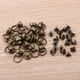 thumbnail image 4 of Juego de sujetadores de remaches de bronce de 8 mm para bolso de cadena de caja de teléfono de artesanía de cuero DIY (20 piezas), 4 of 10