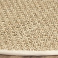 thumbnail image 3 of Safavieh Natural Fiber Round Rug in Natural / Ivory, 3 of 5