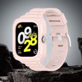 thumbnail image 1 of 2 In 1 For Redmi Watch 4 Case + Band Sweatproof Waterproof Watch Accessories, 1 of 7