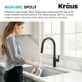 thumbnail image 7 of Kraus KPF-2840MB Torak 1.8 GPM Single Hole Pull Down Kitchen Faucet - Black, 7 of 7