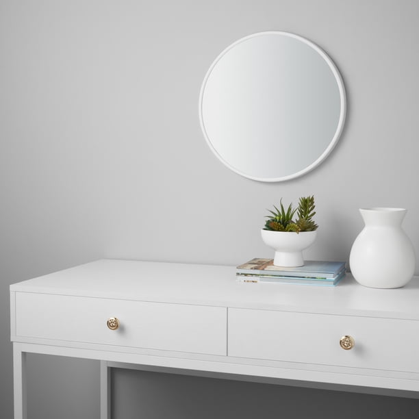 Mainstays 18x18 White Framed Small De...