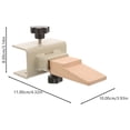 thumbnail image 2 of HEATSHAKING 1Pcs Clamp Jewelry Tool Canting Table for DIY-Friendly Use Portable Design White Multi, 2 of 8