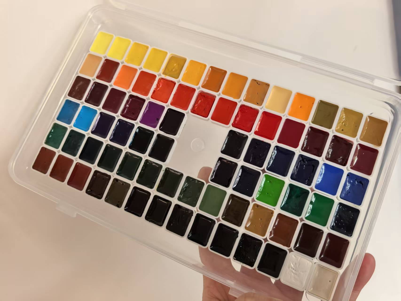 Rembrandt Extra fine  Artist Watercolors Handmade Permanent Watercolor 80 Colors 1ml Suitable for Artists Adult Painting Art Supplies