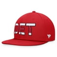 thumbnail image 3 of Men's Fanatics Red Detroit Red Wings Authentic Pro Team Rink Snapback Hat, 3 of 4