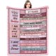 thumbnail image 1 of LHSHID Sweet 13th Birthday Gifts for Girls Blanket Sweet 13 Gifts for Girls Best 13th Birthday Gift Ideas Funny Gift for 13 Year Old Girl 13th Bday Party Decorations for Women Blankets 60x80in, 1 of 5