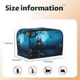 thumbnail image 5 of Yiaed Happy Halloween-1 Print Two Slice Bread Machine Cover, Universal Size Kitchen Appliance Cover for Bread Machine,Bread Machine Cover, 5 of 7