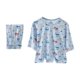 thumbnail image 1 of Odeerbi 3-14 Años Niños Niñas Pijamas de Algodón de Verano Manga Corta Tops Pantalones Conjunto Suave Estampado Ropa de Dormir Conjuntos de Pijama de Dos Piezas, 1 of 4