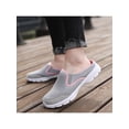 thumbnail image 5 of Fangasis Backless Sneakers Womens Mules and Clogs Slip On Breathable Casual Sneakers Walking Shoes Women Lightweight Non Slip, 5 of 6