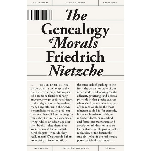 Haus Editions The Genealogy of Morals, Book 003, (Paperback)