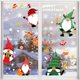 thumbnail image 3 of uds pegatina de cristal para ventana pegatina de Papá Noel decoración de Año Nuevo A Afortunado Sencillez, 3 of 5
