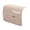Beige, variant on Beige Polyester Bedside Organizer Hanging Bag With Pockets For Sofa Armrest Storage For Remote Phone Book Magazine Beige