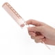 thumbnail image 4 of Peine profesional de pelo de cola de rata de metal de aluminio de oro rosa para hombres y mujeres, peine de peinado de salón, 4 of 10