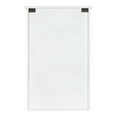 thumbnail image 5 of Kate and Laurel Hutchins Decorative Farmhouse Wood Wall Storage Cabinet with Window Pane Glass Door, Rustic and White, 5 of 6