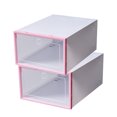 thumbnail image 3 of Ke1Clo Shoe Storage Box under $5! Transparent Plastic Drawer for Closet Organization Stackable Design Ventilated for Sneakers Boots, 3 of 3