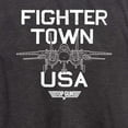 thumbnail image 3 of Top Gun - Property of Fighter Town - Women's Short Sleeve Graphic T-Shirt, 3 of 5