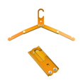 thumbnail image 2 of Colgador de Ropa Plegable de Aleión de Aluminio, Estante de Secado de Ropa Resistente, Perchero, Organizador de Guardarropa para Ahorrar , Oro DYNWAVEMX Perchas de Abrigo Plegables, 2 of 7
