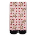 thumbnail image 3 of Function - Custom Valentine's Day Heart Pattern Fashion Socks, 3 of 8