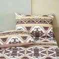 thumbnail image 5 of DaDa Bedding Majestic Oriental Kilim Fitted Sheet - w/ Pillow Cases Royal Persian Traditional Design Intricate Ornate Ornament Print, 5 of 9