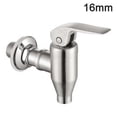 thumbnail image 1 of Stainless Steel Beverage Dispenser Replacement Faucet - Push Style Spigot for Tea, Juice, Water Dispensing, 1 of 4