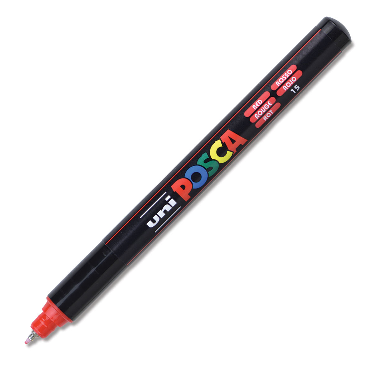 UniPosca Paint Marker Red, XFine Tip, 0.7mm