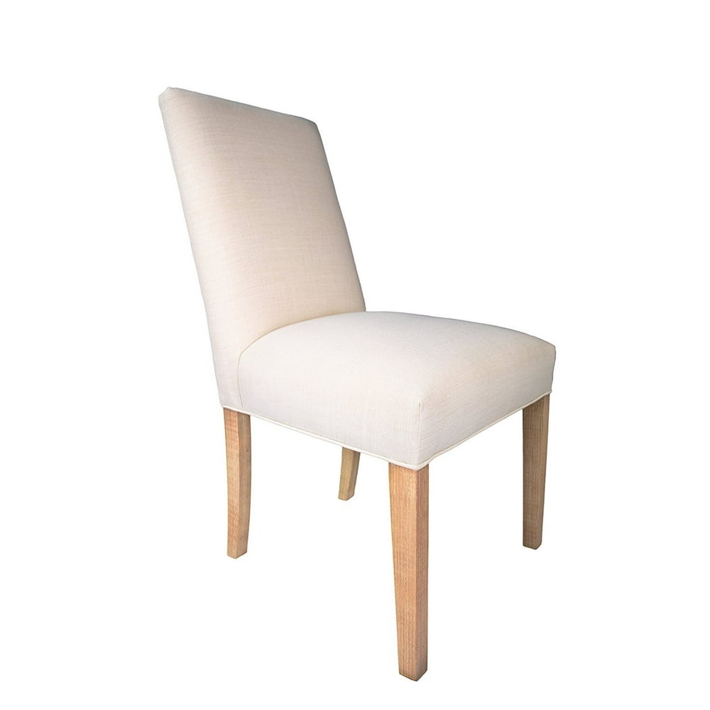 Sole Designs Traditional Dining Collection Straight Back Upholstered Dining Side Chair with