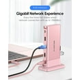 thumbnail image 5 of LENTION USB C Docking with 4K@60Hz HDMI, USB 3.0/2.0, Gigabit Ethernet, 100W PD & Aux Adapter for 2023-2016 MacBook Pro/Mac Air/Surface/Steam Deck, More, Stable Driver Certified (CB-D53s), 5 of 6