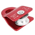 thumbnail image 4 of Single Pulley, Outdoor Pulley Roller, Side Plate For Towing Mountaineering Lifting Climbing Red, 4 of 8