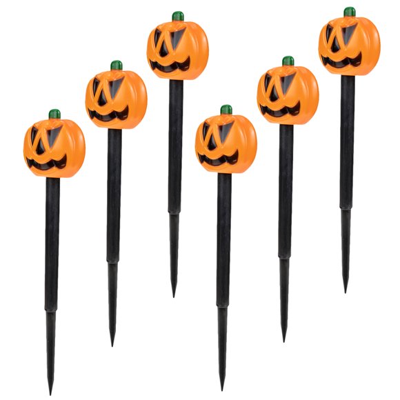 OHOIOLLA 6Ud De Patio Con Letrero De Calabaza Para Jardín Exterior