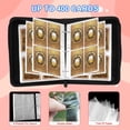 thumbnail image 5 of Clasificador de cartas Awedsu de 400 bolsillos de cuero PU impermeable, 5 of 5