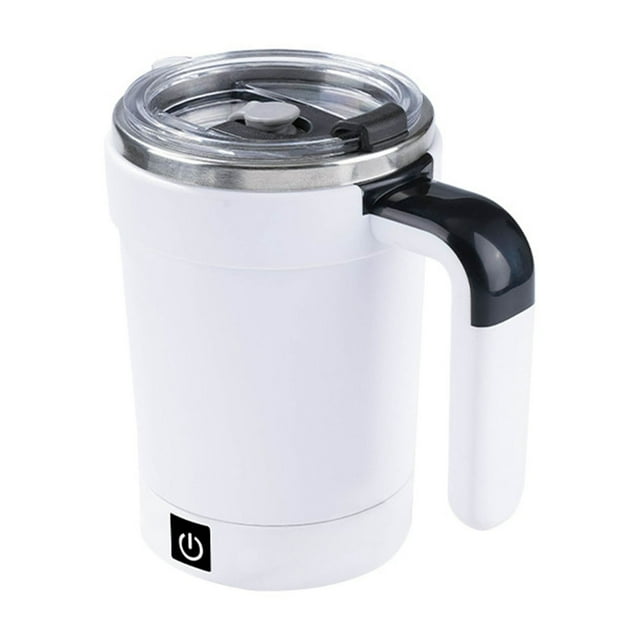 Dsscvnef Intelligent Temperature Measurement Automatic Stirring Cup Portable Coffee Cup Cup Fitness Protein Shake