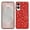 Red, variant on for Samsung Galaxy S25 Edge Case, Glitter Sparkle Bling Shiny Diamond Slim Shockproof Soft TPU Silicone Anti-Slip Protective Case Cover for Women Girls for Samsung Galaxy S25 Edge, Silver