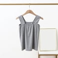 thumbnail image 4 of Women Summer Tank Top Crew Neck Sleeveless Camisole Button Down Cami Sling Strap Plain Vest Dressy Sexy Clothes Beach Party Shirts, 4 of 4