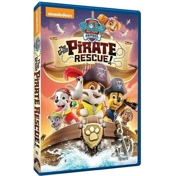 Paw Patrol: The Great Pirate Rescue! (DVD), Nickelodeon, Kids & Family