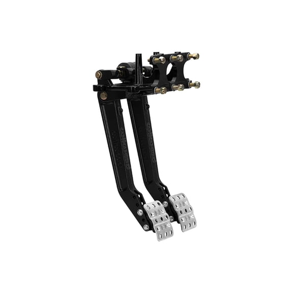 Wilwood 340-16385 Adjustable Reverse Swing Mount Brake and Clutch Pedal with 5.5-6.25:1 Ratios