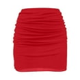 thumbnail image 4 of Elegant Women's Pleated Mini Skirt with Lace Details for Everyday Parties Dancing and Nightclubs, 4 of 4