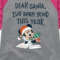 thumbnail image 3 of Disney - I've Been Good - Toddler & Youth Girls Raglan Graphic T-Shirt, 3 of 4