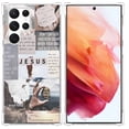 thumbnail image 1 of Christian Jesus Case for Samsung Galaxy S23 Ultra,Aesthetic Art Design Pattern Soft TPU Bumper Case Cover, 1 of 5