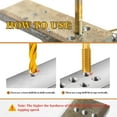 thumbnail image 4 of FRKSMD-M12x1.75 Tap and 10.2mm Drill Bit Kit, M2 HSS Metric Drill and Tap Set, Combination of Drill and Tap Kit for Metal, 4 of 4