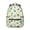 Dinosaur and Leaf-1, variant on Dinosaur and Hill Beige Pattern Backpack for School, Cute School Bag with Adjustable Shoulder Straps and Padded Back, 15.3"x11"x7.1"