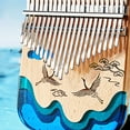 thumbnail image 5 of Portable Thumb Piano Multiple Tones Mini Resin Kalimba Finger Plucked Musical Instrument, 5 of 5