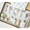thumbnail image 4 of Wooden Cosmetic Set Toys, Children Make Up Set  Skin Care Simulation Role Play Rich Color  For Preschool, 4 of 8