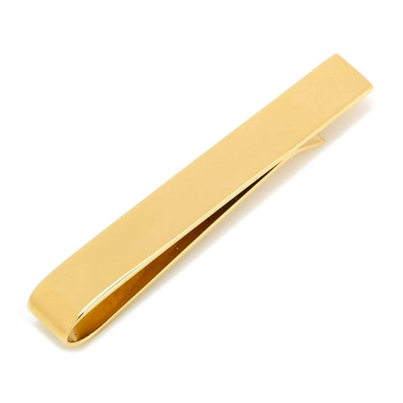 OB-TBGLD-STL Gold Plated Stainless Steel Engravable Tie Bar