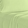 thumbnail image 4 of Brooklyn Flat Jersey Knit Sheet Set, Sage, Twin, XL, 4 of 4