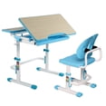 thumbnail image 1 of Bureau pour Enfants à Hauteur Réglable avec Rangement (Bleu), 1 of 1