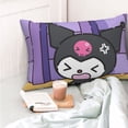 thumbnail image 7 of Kuromi and My Melody Throw Pillow Cover Decoration Pillow Case Cushion for Home Sofa Couch Queen Size 20x30 Inch, 7 of 7