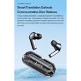 thumbnail image 3 of Language Translator Earbuds, BT 5.3 Real Time Simultaneous Translation Device for 74 Languages, for Travel Business, Fit for IOS, 3 of 7
