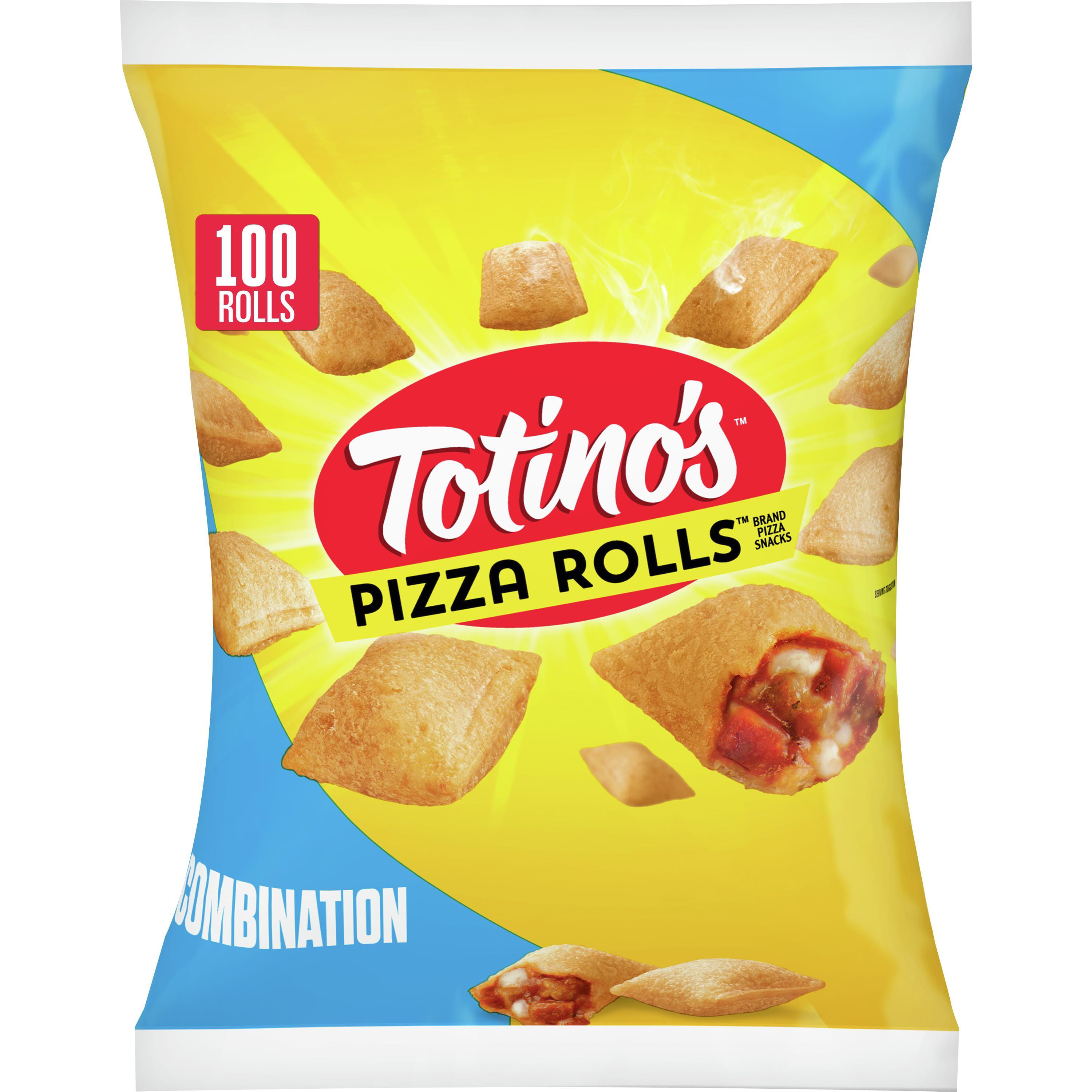 Totino's Pizza Rolls, Combination, Frozen Snacks, 48.85 ...