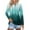 Womens Tops Note Color, variant on ylioge S-5X Plus Size Golf Shirts for Women with Button Collared Long Sleeve Tops Womens Trendy Gradient Printed Pullover Athletic Workout Top