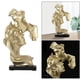thumbnail image 4 of Estatua de resina respetuosa medio escultura de parejas modelos de decoración de escritorio duraderos s en miniatura - De Oro dorado BLESIY Estatua de resina para parejas, 4 of 8
