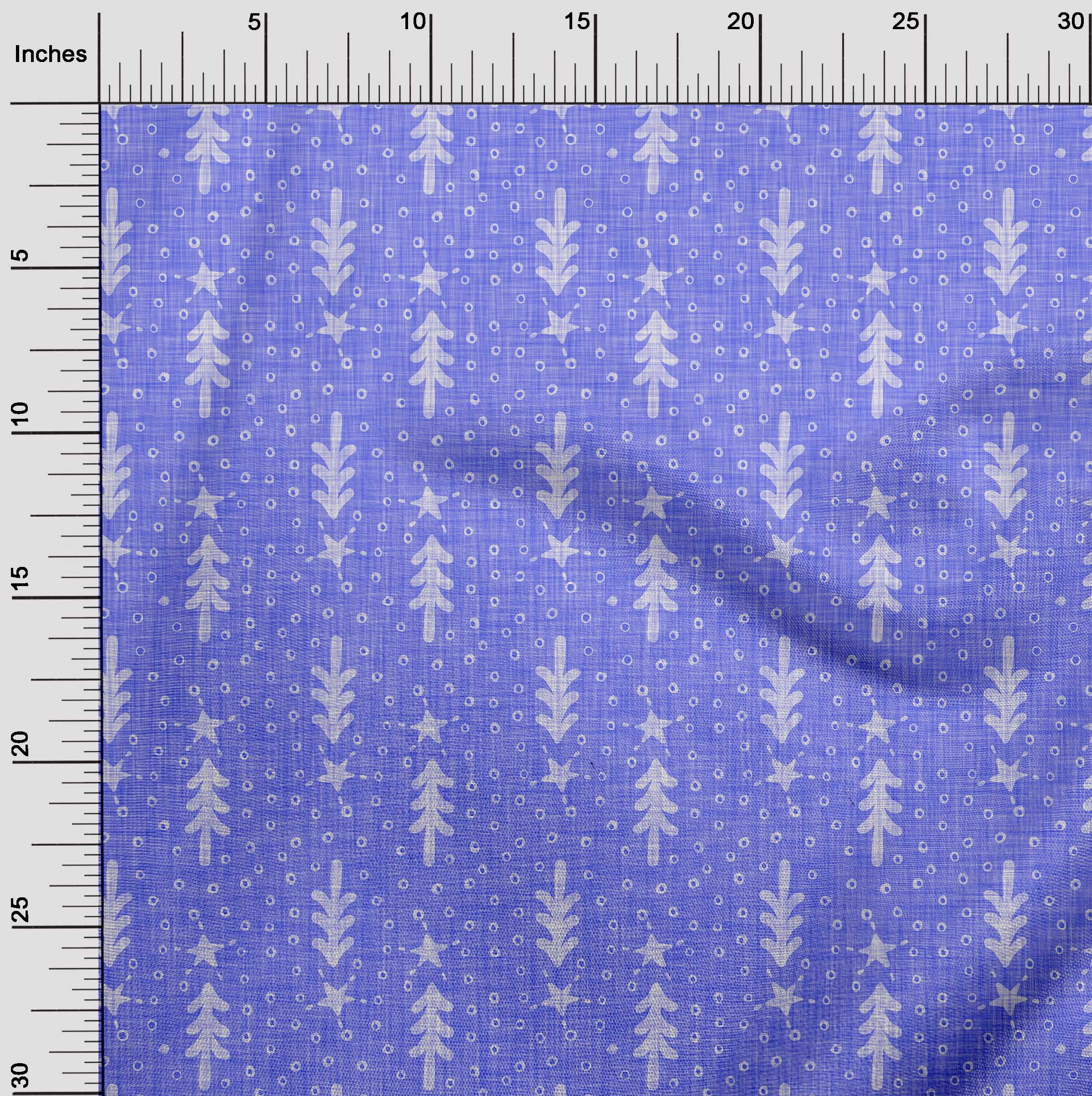 oneOone Cotton Jersey Medium Purple Fabric Merry Christmas Fabric For Sewing Printed Craft Fabric By The Yard 58 Inch Wide